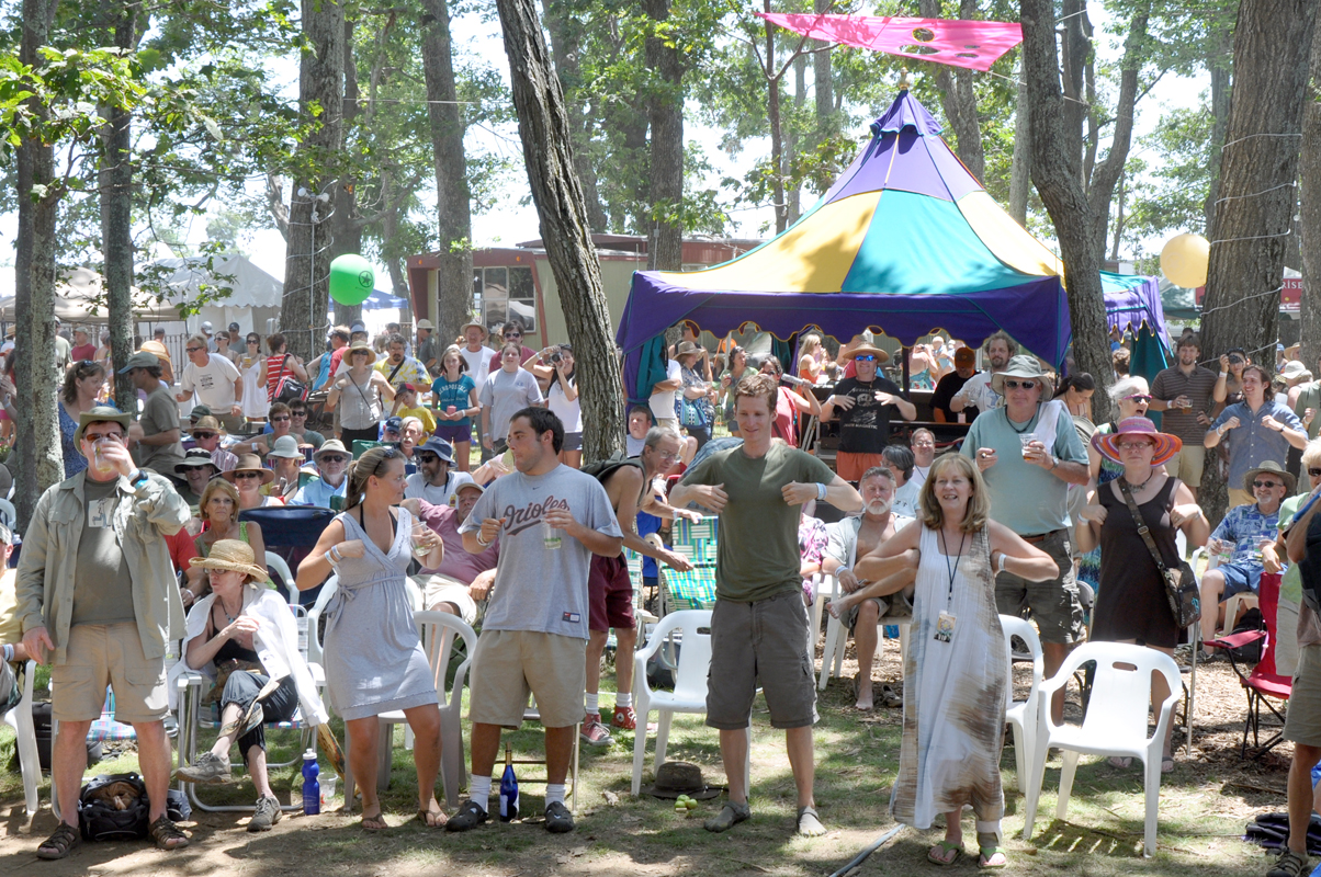 The Sauerkraut Band at Floydfest 7-24-10