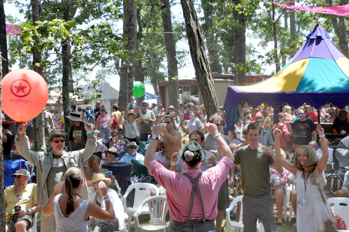 The Sauerkraut Band at Floydfest 7-24-10