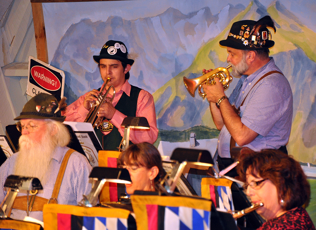 The Sauerkraut Band at Mt. Lake 10-1-10