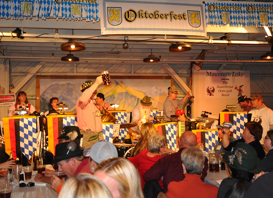 The Sauerkraut Band at Mt. Lake 10-16-10