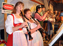 The Sauerkraut Band at Mt. Lake - October 2, 2010