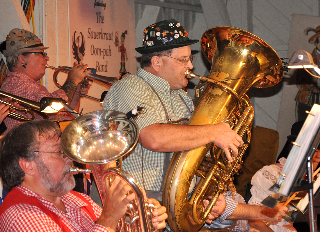 The Sauerkraut Band at Mt. Lake 10-29-10