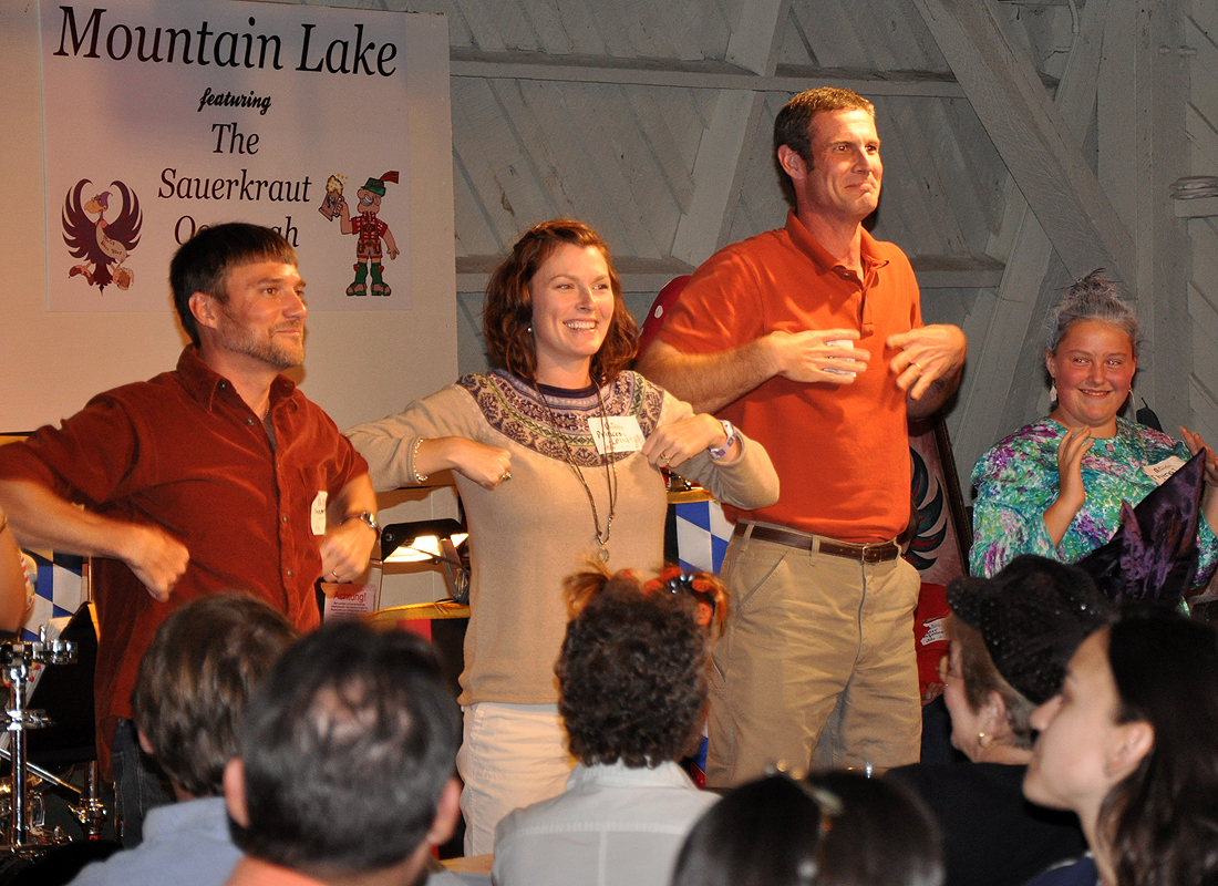 The Sauerkraut Band at Mt. Lake 10-30-10