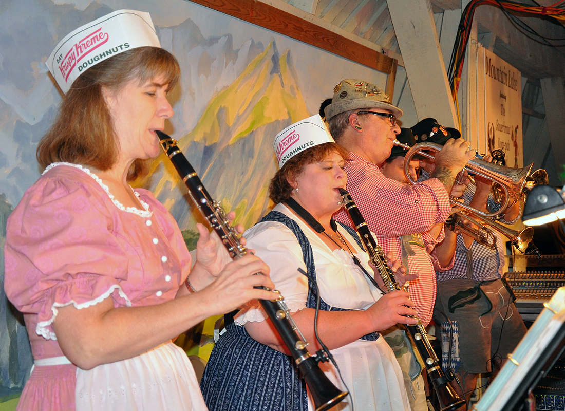 The Sauerkraut Band at Mt. Lake 10-8-10