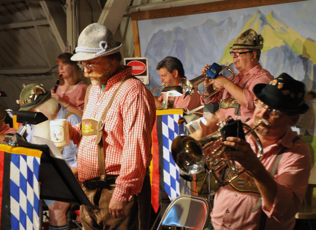 The Sauerkraut Band at Mt. Lake 9-18-10