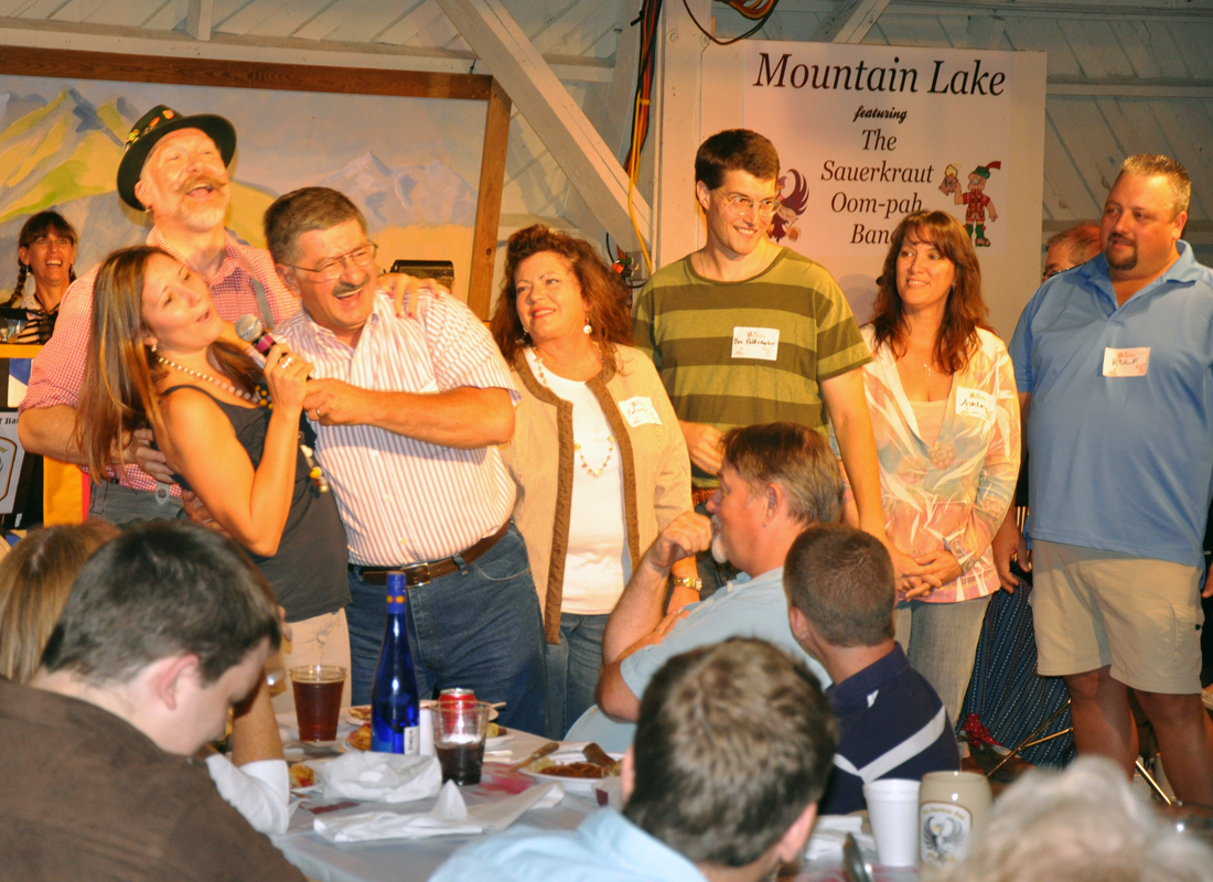 The Sauerkraut Band at Mt. Lake 9-25-10