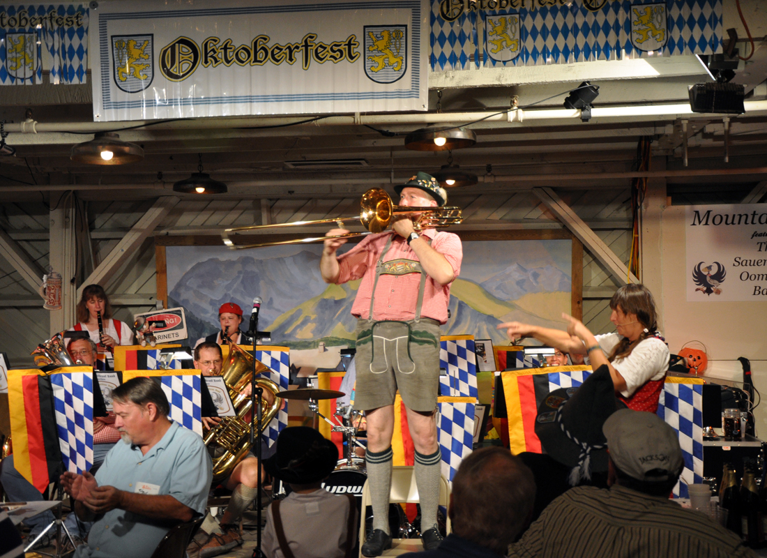 The Sauerkraut Band at Mt. Lake 9-25-10