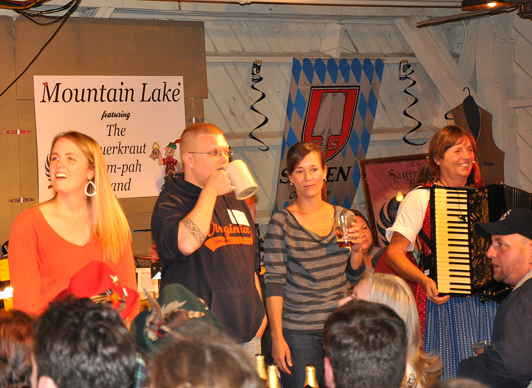 The Sauerkraut Band at Mt. Lake 10-13-12