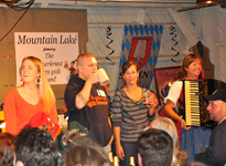 The Sauerkraut Band at Mt. Lake - Oktober 13, 2012