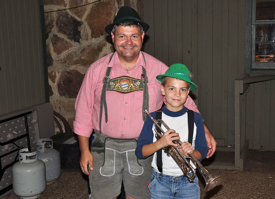 The Sauerkraut Band at Mt. Lake 10-19-12