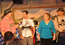 The Sauerkraut Band at Mt. Lake - Oktober 20, 2012