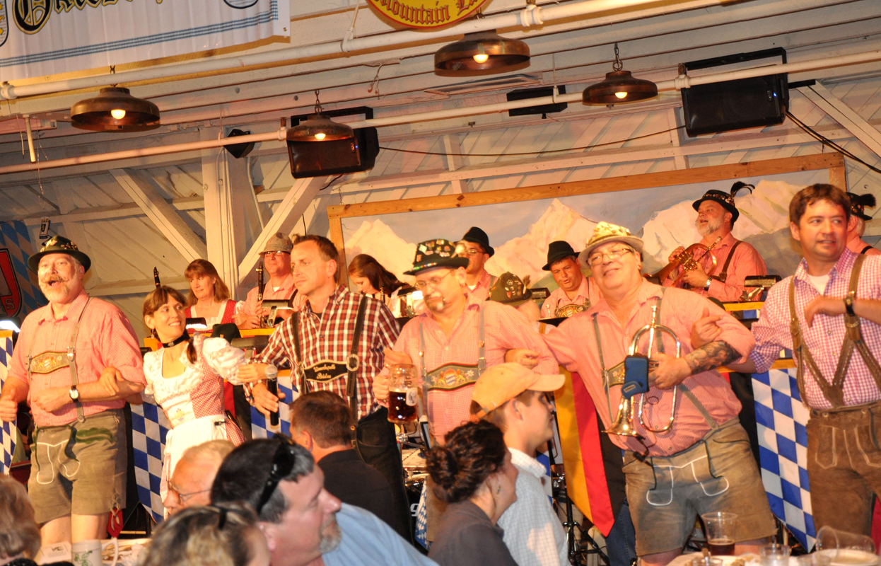 The Sauerkraut Band at Mt. Lake 10-26-12