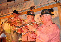 The Sauerkraut Band at Mt. Lake - Oktober 26, 2012