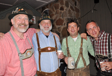 The Sauerkraut Band at Mt. Lake - Oktober 27, 2012