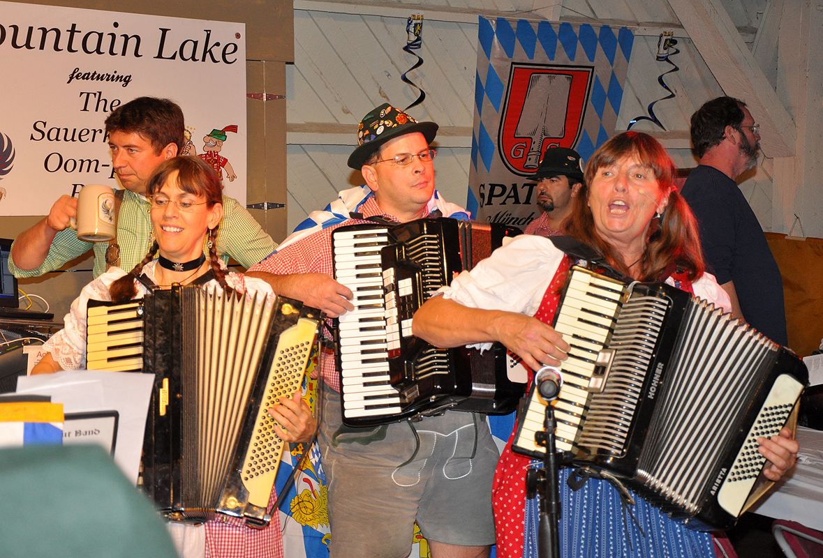 The Sauerkraut Band at Mt. Lake 10-27-12