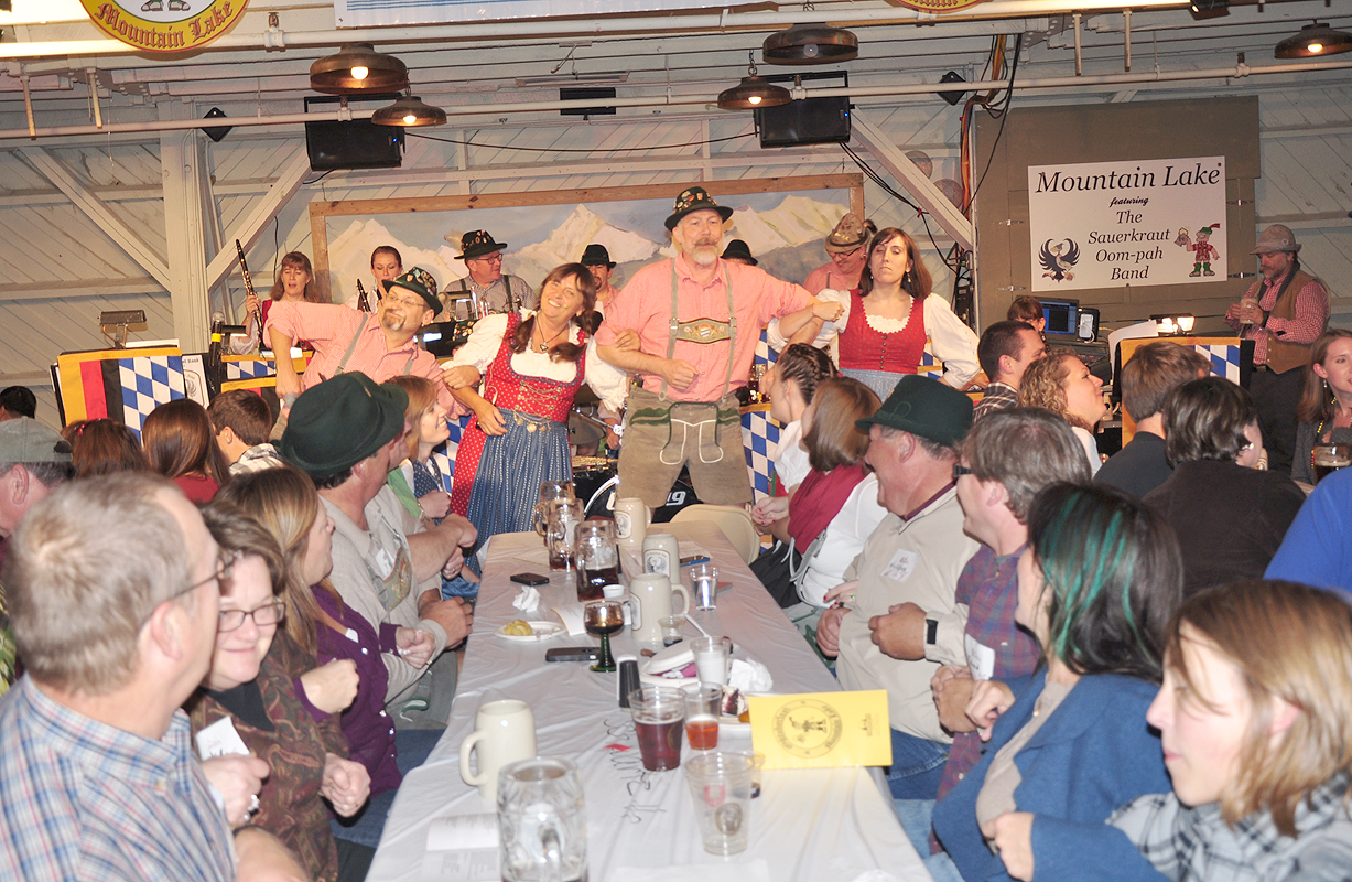 The Sauerkraut Band at Mt. Lake 10-6-12