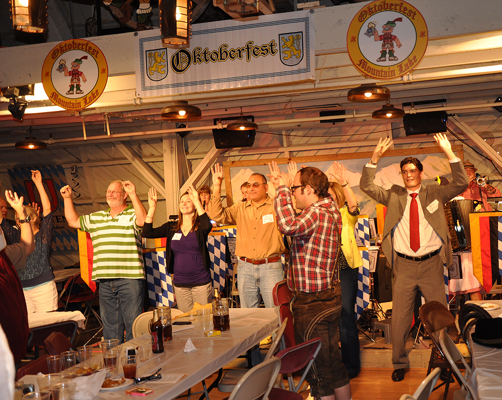 The Sauerkraut Band at Mt. Lake 9-22-12