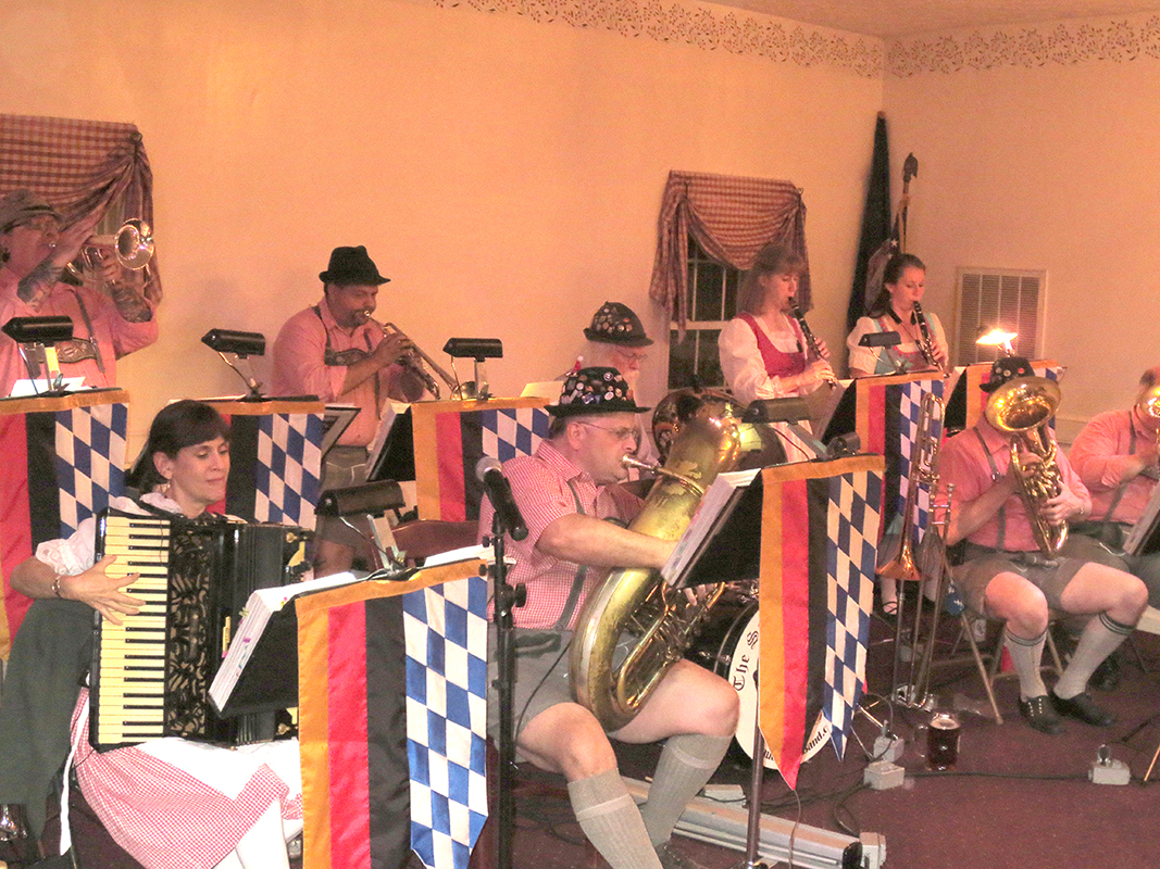The Sauerkraut Band at Anna's Restaurant 10-18-13