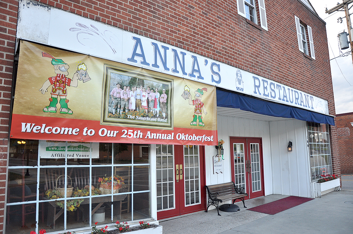 The Sauerkraut Band at Anna's Restaurant 10-19-13