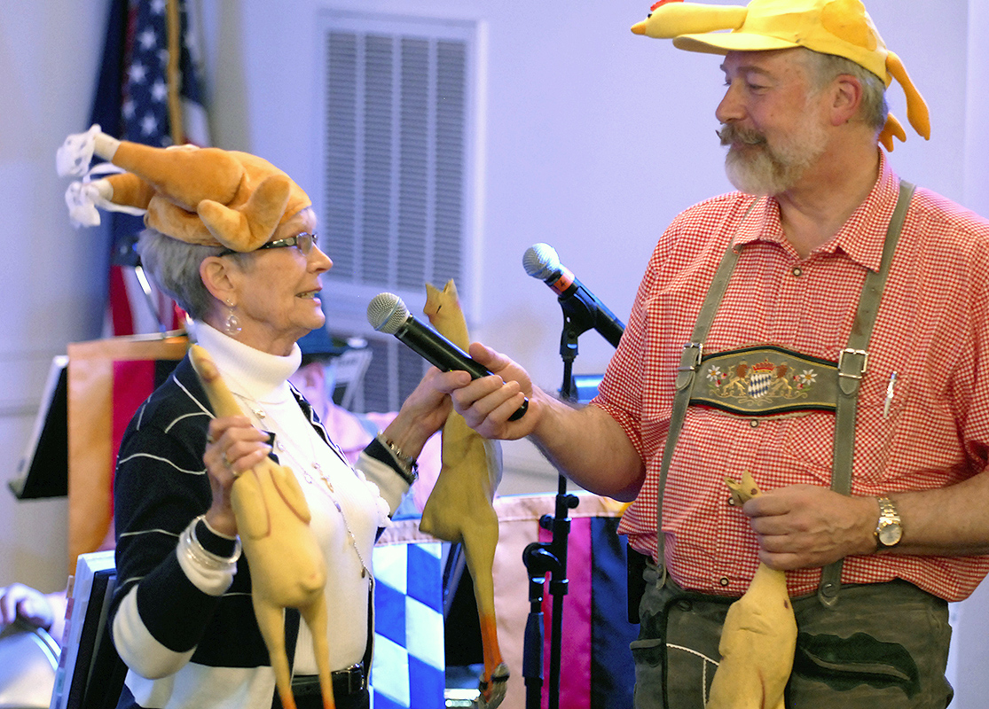 The Sauerkraut Band at Anna's Restaurant 10-19-13