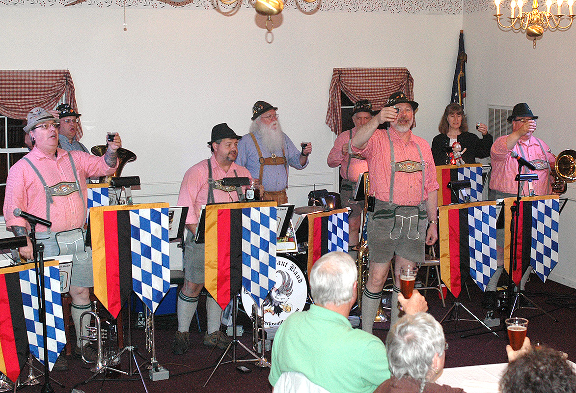 The Sauerkraut Band at Anna's Restaurant 10-19-13