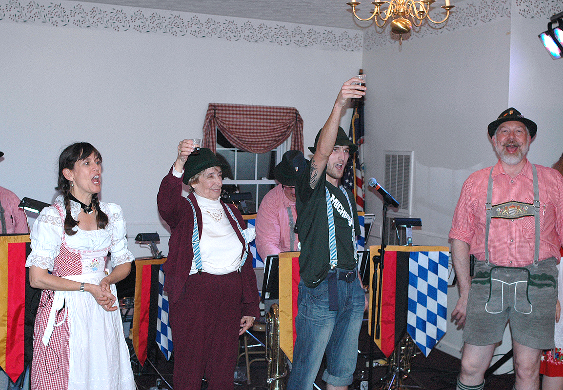 The Sauerkraut Band at Anna's Restaurant 10-19-13