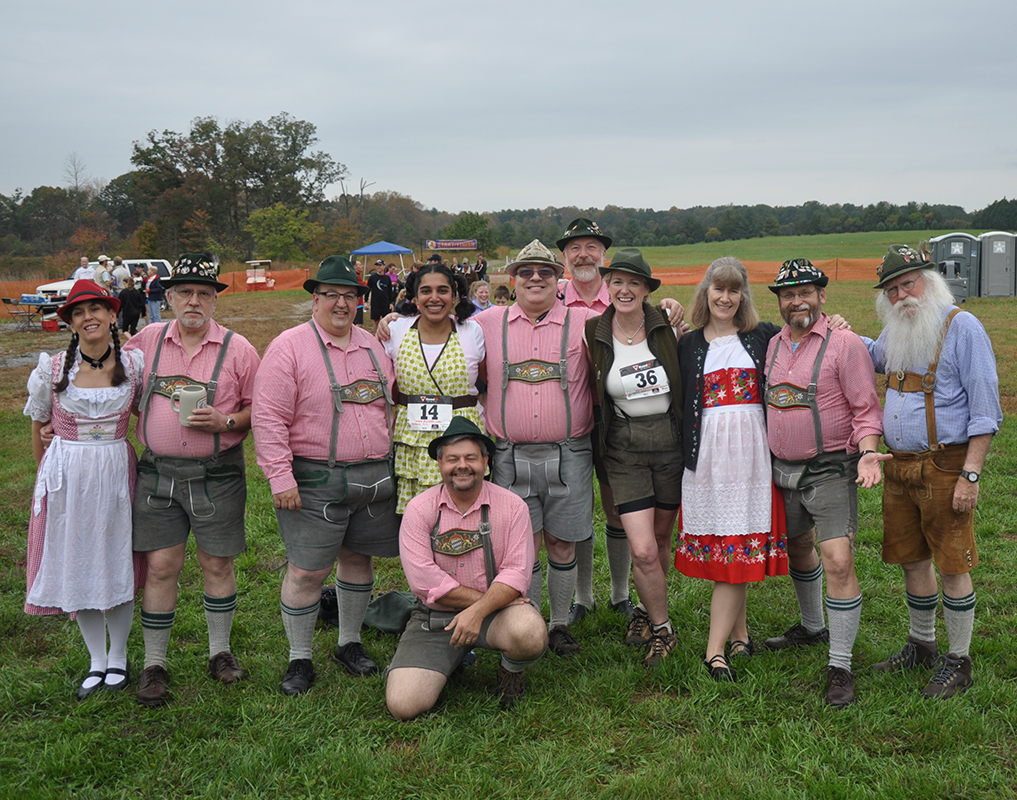 TAt the Oktoberfest and 5K Trail Race at Westlake Towne Center near Smith Mountain Lake on Oktober 19, 2013.