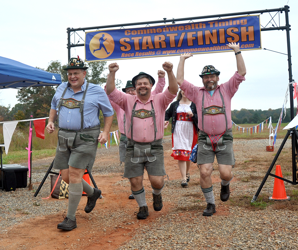 TAt the Oktoberfest and 5K Trail Race at Westlake Towne Center near Smith Mountain Lake on Oktober 19, 2013.