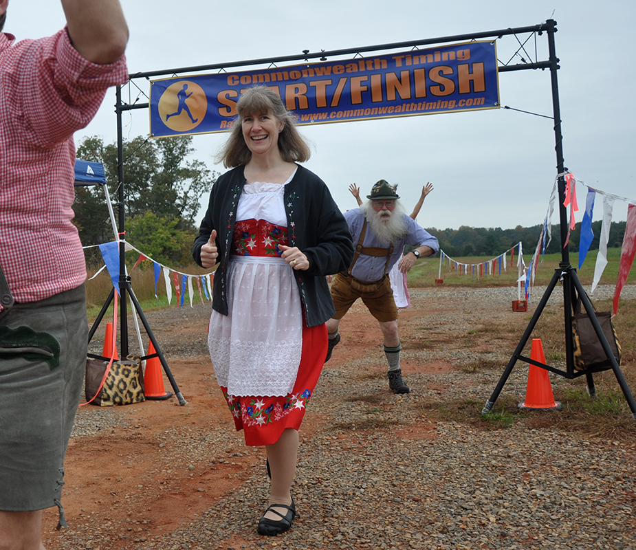 TAt the Oktoberfest and 5K Trail Race at Westlake Towne Center near Smith Mountain Lake on Oktober 19, 2013.