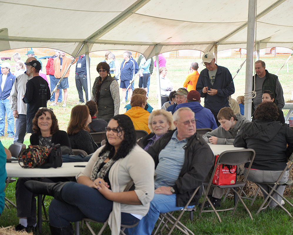 TAt the Oktoberfest and 5K Trail Race at Westlake Towne Center near Smith Mountain Lake on Oktober 19, 2013.