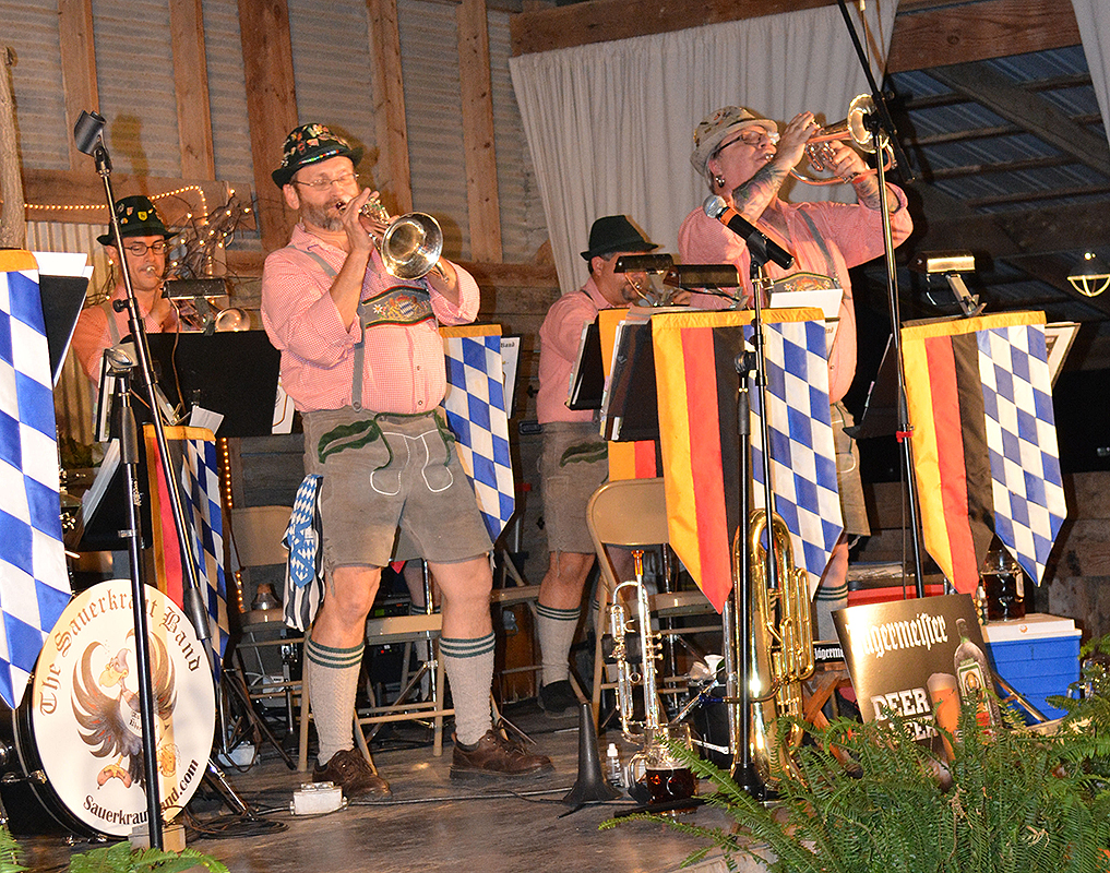 The Sauerkraut Band at Sinkland Farms 10-4-13