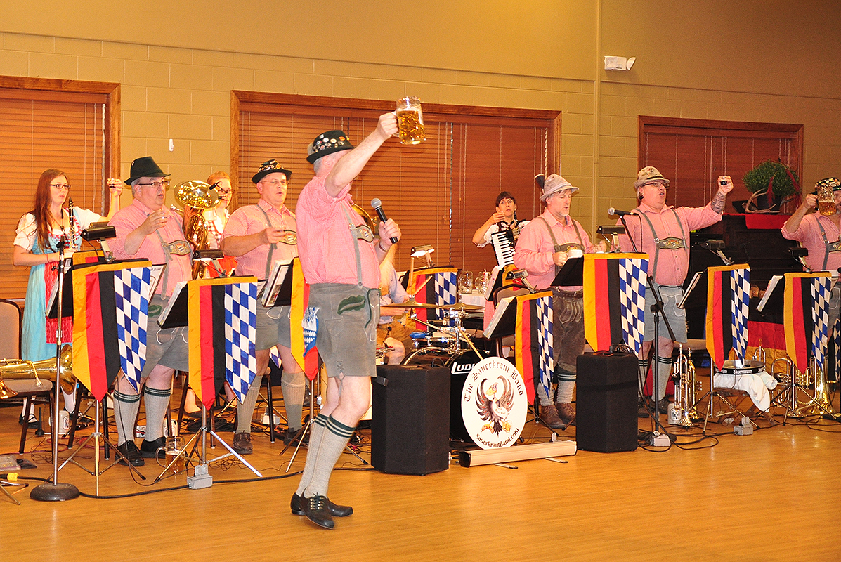 The Sauerkraut Band at Abingdon Senior Center 9-20-14