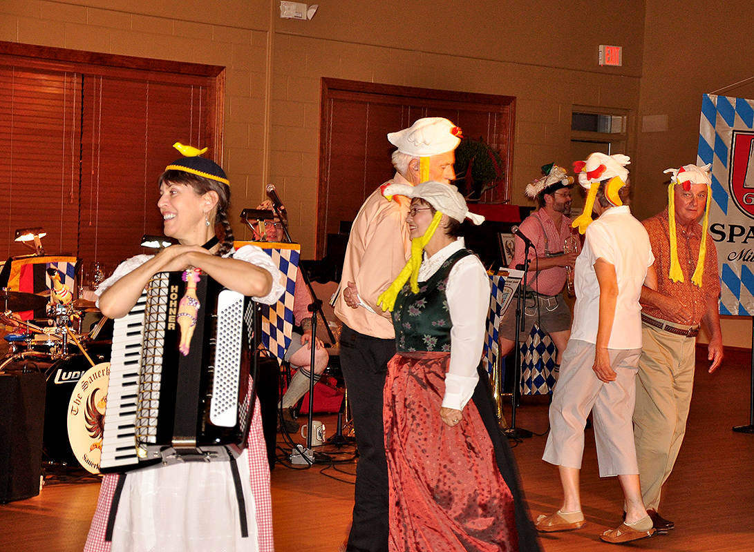 The Sauerkraut Band at Abingdon Senior Center 9-20-14