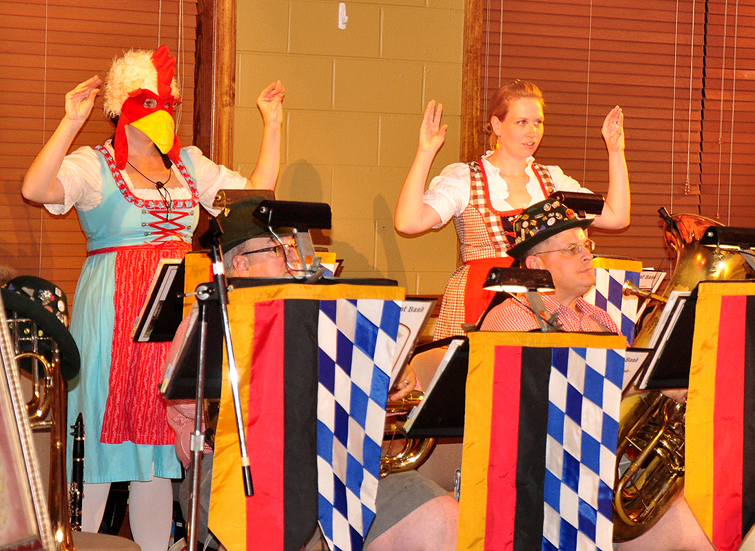 The Sauerkraut Band at Abingdon Senior Center 9-20-14