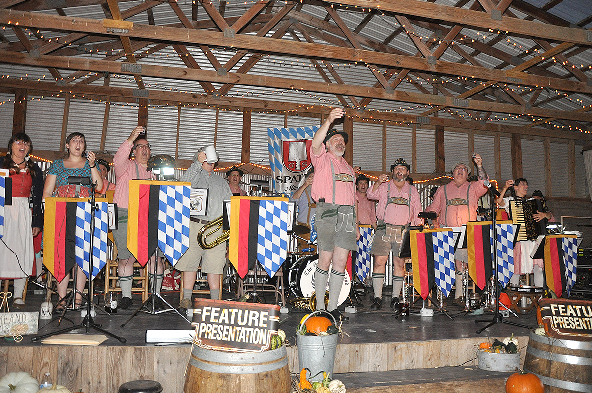 The Sauerkraut Band at the Sinkland Farm Oktoberfest 9-27-14