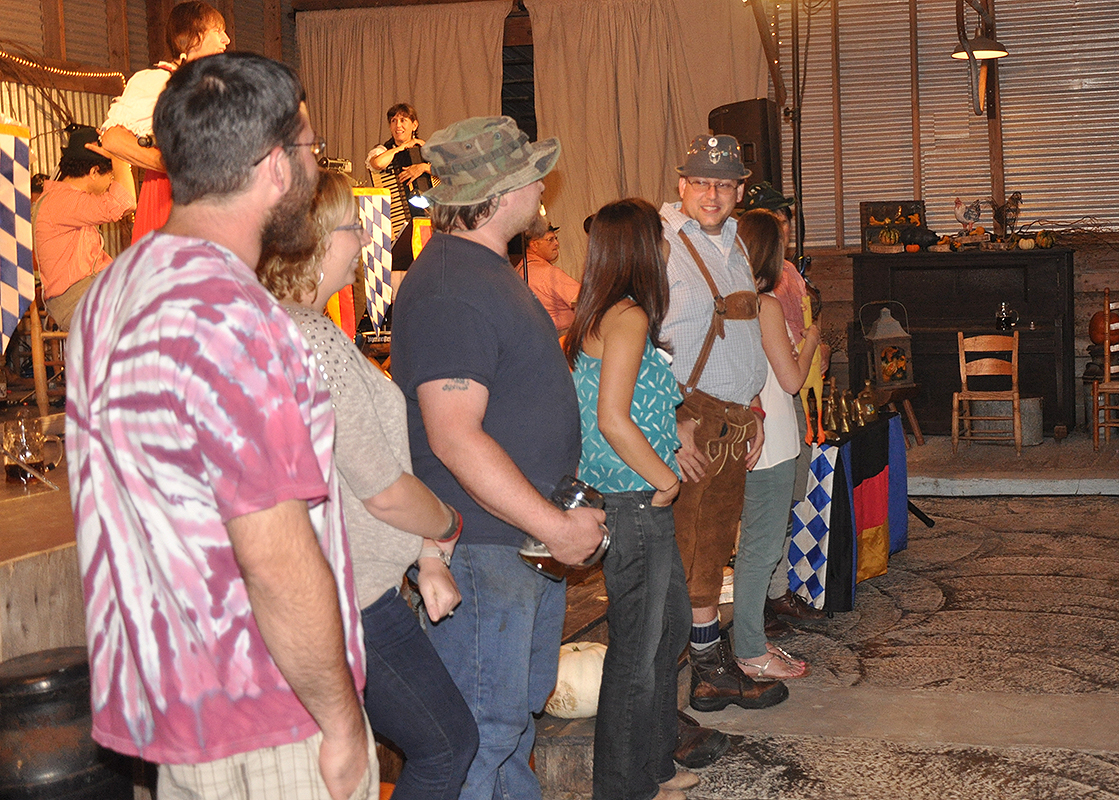 The Sauerkraut Band at the Sinkland Farm Oktoberfest 9-27-14