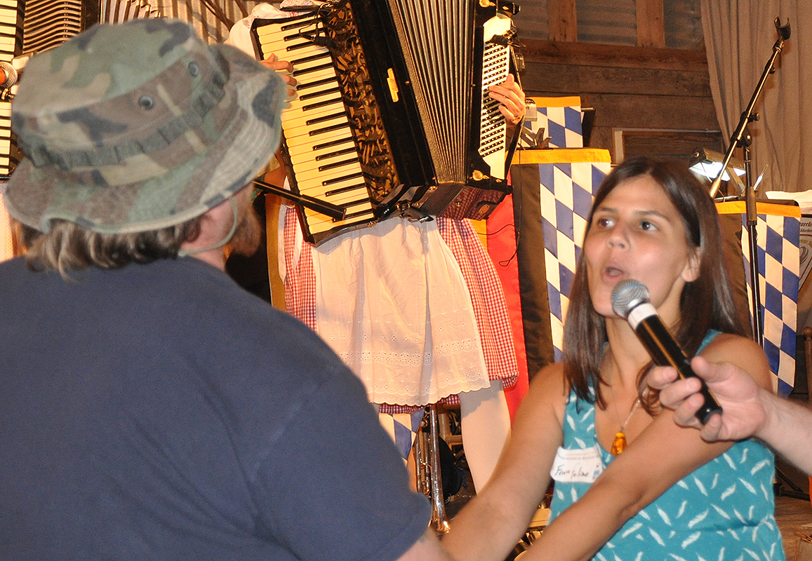 The Sauerkraut Band at the Sinkland Farm Oktoberfest 9-27-14