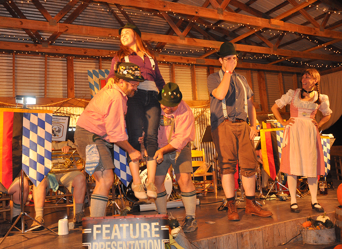 The Sauerkraut Band at the Sinkland Farm Oktoberfest 9-27-14