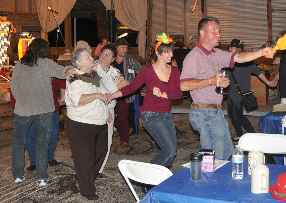 The Sauerkraut Band at the Sinkland Farm Oktoberfest 9-27-14