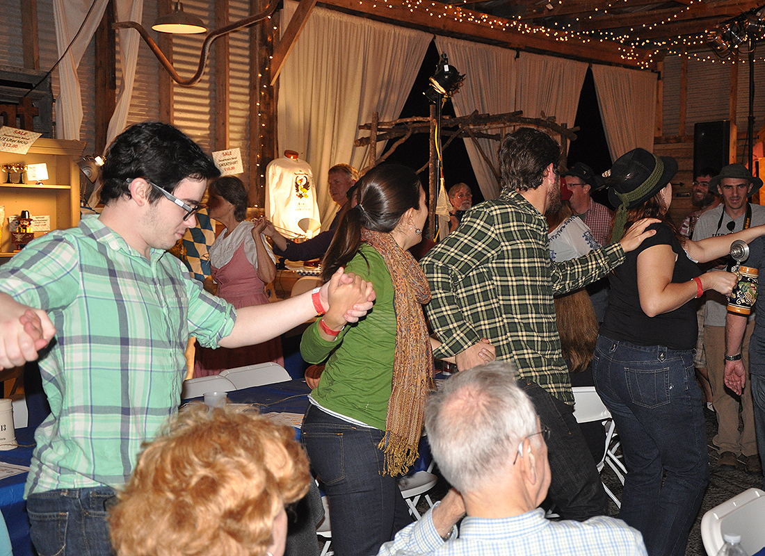 The Sauerkraut Band at the Sinkland Farm Oktoberfest 9-27-14