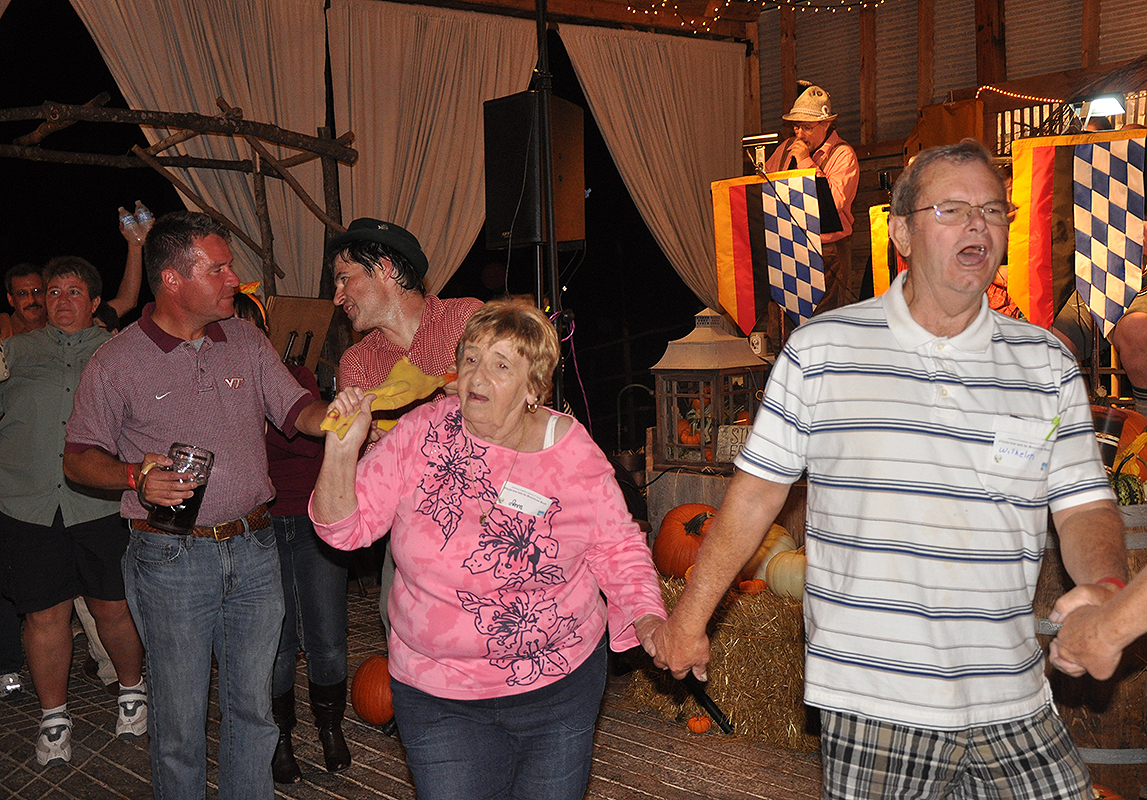 The Sauerkraut Band at the Sinkland Farm Oktoberfest 9-27-14