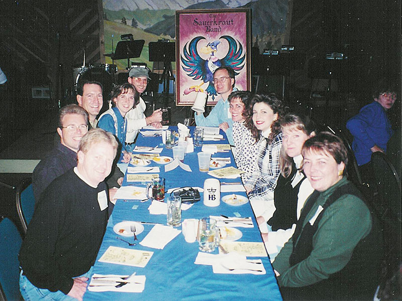 Krauthead table at Mt. Lake