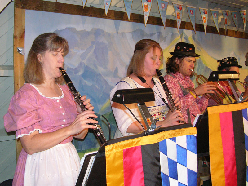 The Sauerkraut Band at Mt. Lake 10-02-09
