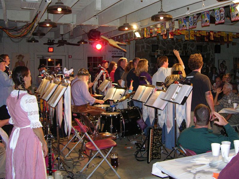 The Sauerkraut Band at Mt. Lake 10-10-09
