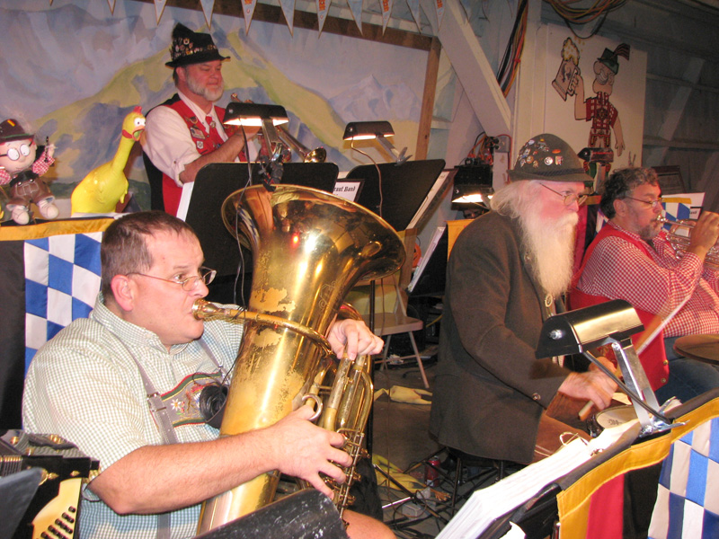 The Sauerkraut Band at Mt. Lake 10-16-09