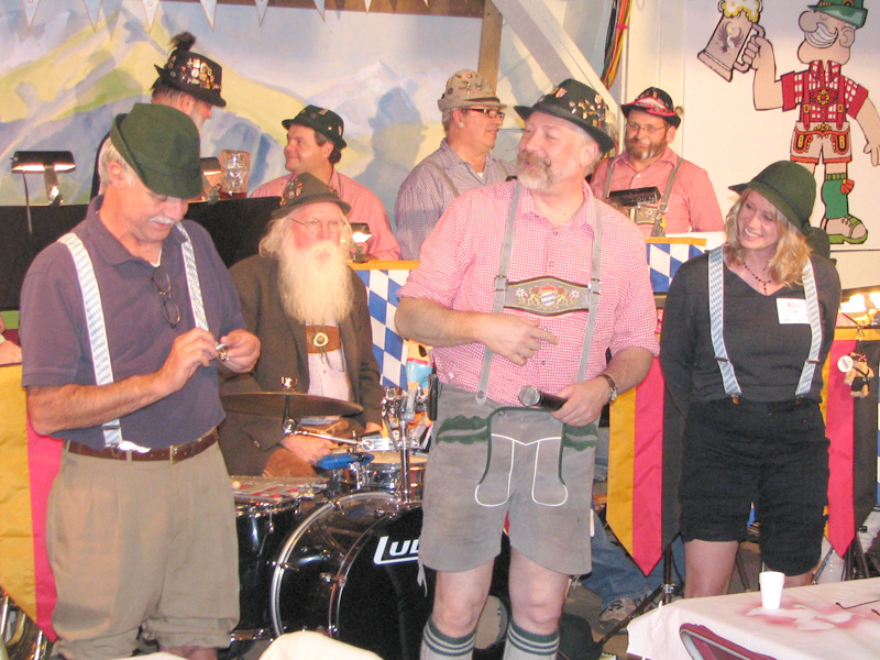 The Sauerkraut Band at Mt. Lake 10-16-09