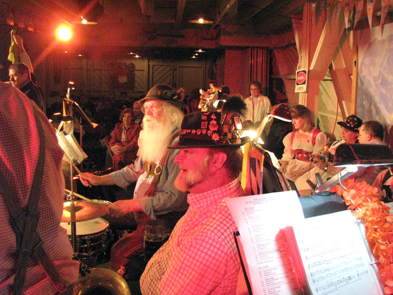 The Sauerkraut Band at Mt. Lake 10-17-09