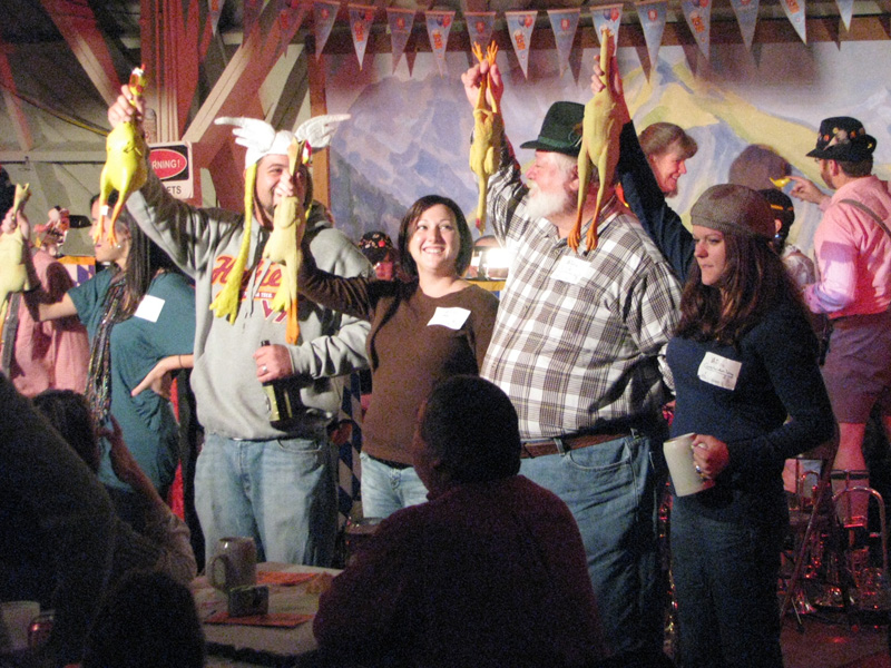 The Sauerkraut Band at Mt. Lake 10-17-09