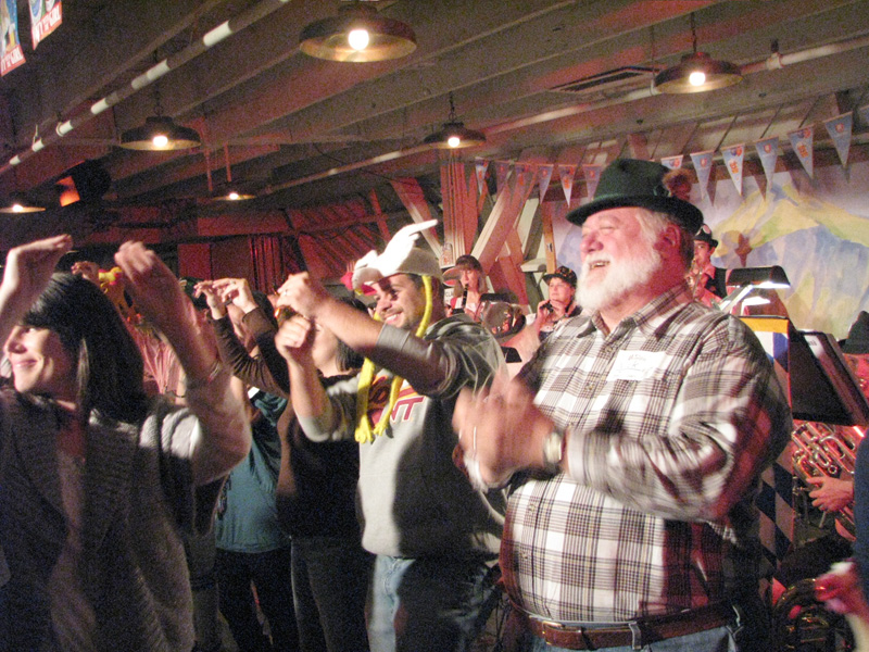 The Sauerkraut Band at Mt. Lake 10-17-09