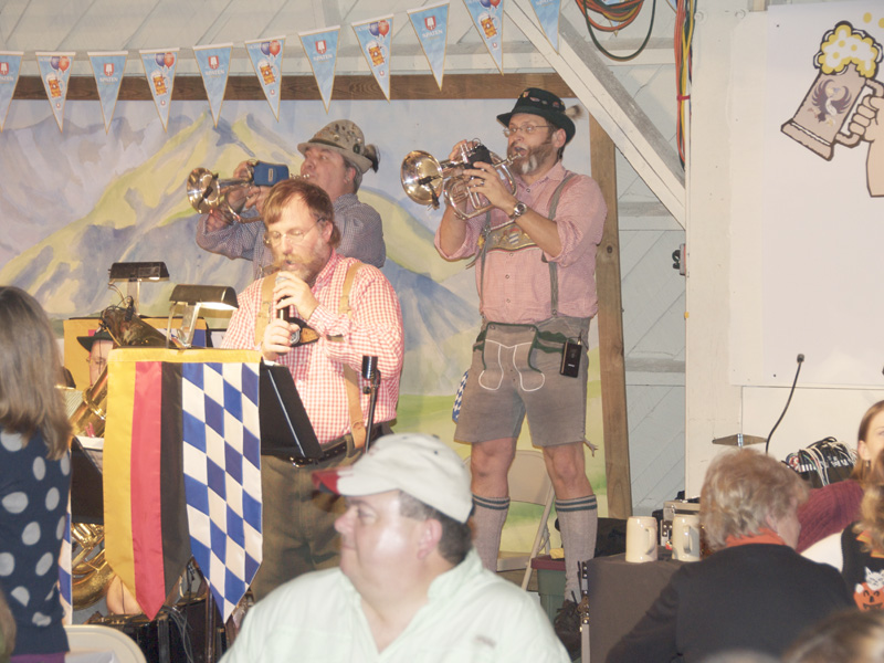 The Sauerkraut Band at Mt. Lake 10-23-09